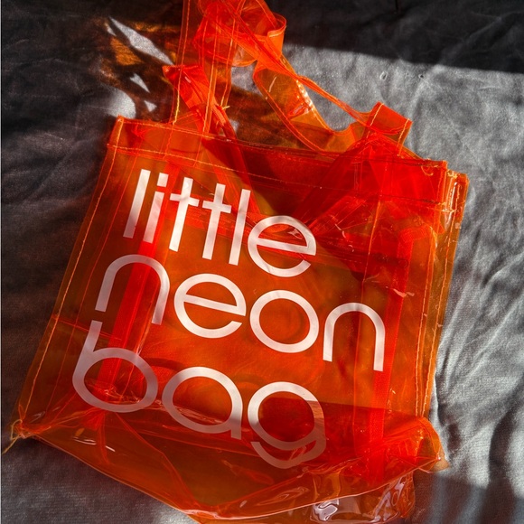 Transparent Orange Tote - Picture 1 of 1